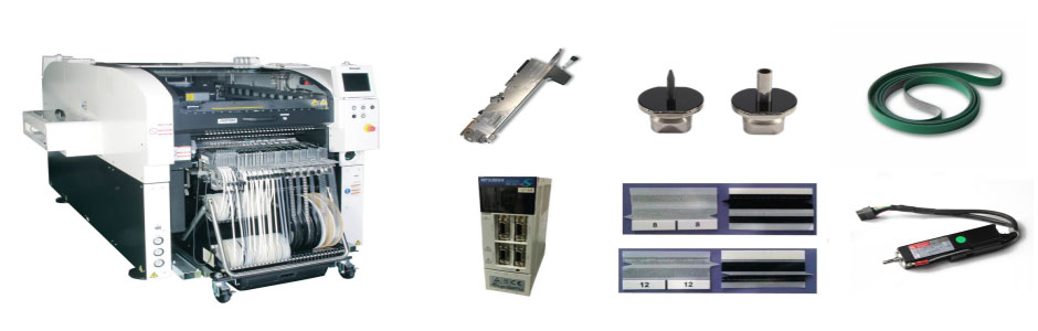 NPM-W-GXH-1S-feeder-vacuum gripper nozzle smt-conveyor belt-mitsubishi driver-esd splice tape-SPG motor